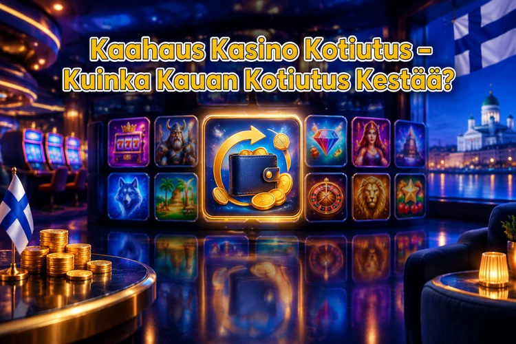 Kaahaus Kasino Kotiutus - Kuinka Kauan Kotiutus Kestää?