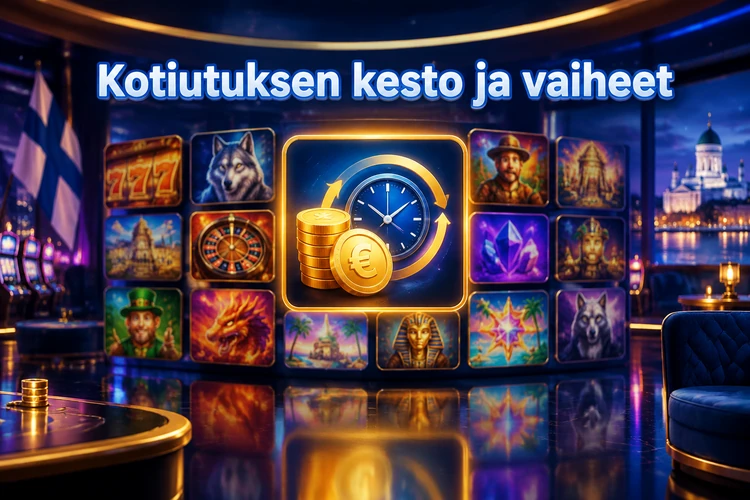 Kotiutuksen kesto ja vaiheet