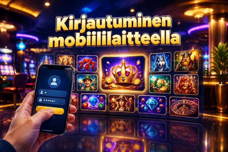 Kirjautuminen mobiililaitteella